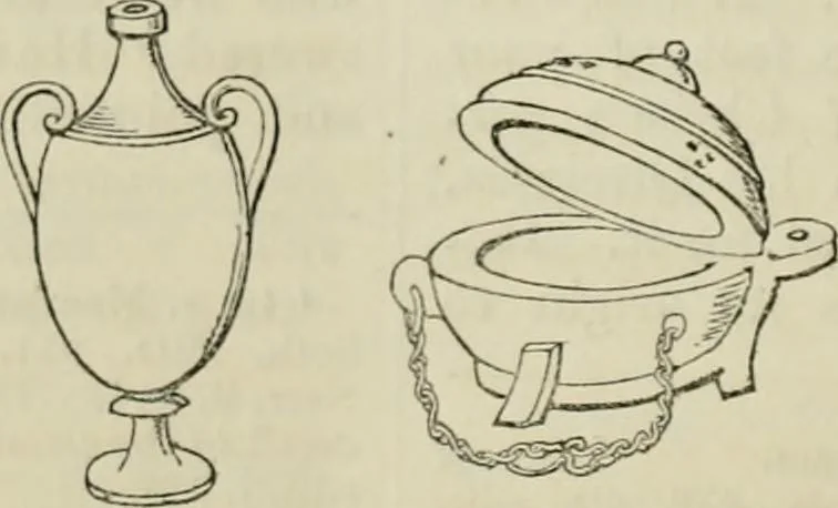 An illustration from Encyclopedia of antiquities : and elements of archaeology, classical and mediæval, 1843, leaf 318
