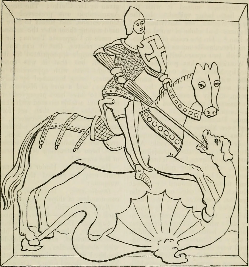 An illustration from Encyclopedia of antiquities : and elements of archaeology, classical and mediæval, 1843, leaf 333