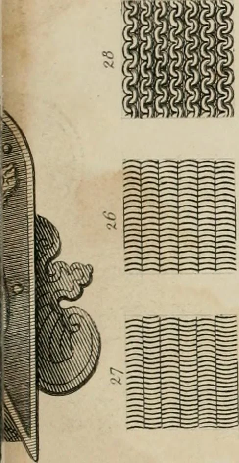 An illustration from Encyclopedia of antiquities : and elements of archaeology, classical and mediæval, 1843, leaf 345