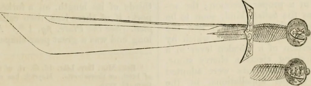 An illustration from Encyclopedia of antiquities : and elements of archaeology, classical and mediæval, 1843, leaf 399