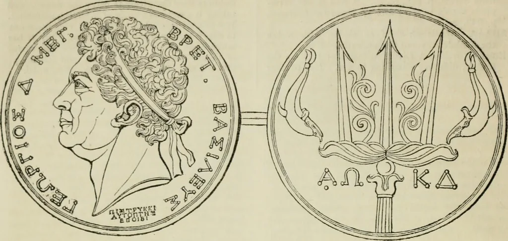 An illustration from Encyclopedia of antiquities : and elements of archaeology, classical and mediæval, 1843, leaf 486