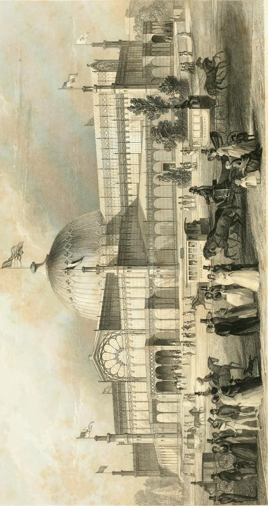 An illustration from Encyclopedia of architecture : a dictionary of the science and practice of architecture, building, carpentry, etc., from the earliest ages to the present time, forming a comprehensive work of reference for the use of architects, builders, carpenters, masons, engineers, students, professional men, and amateurs, 1852, leaf 11