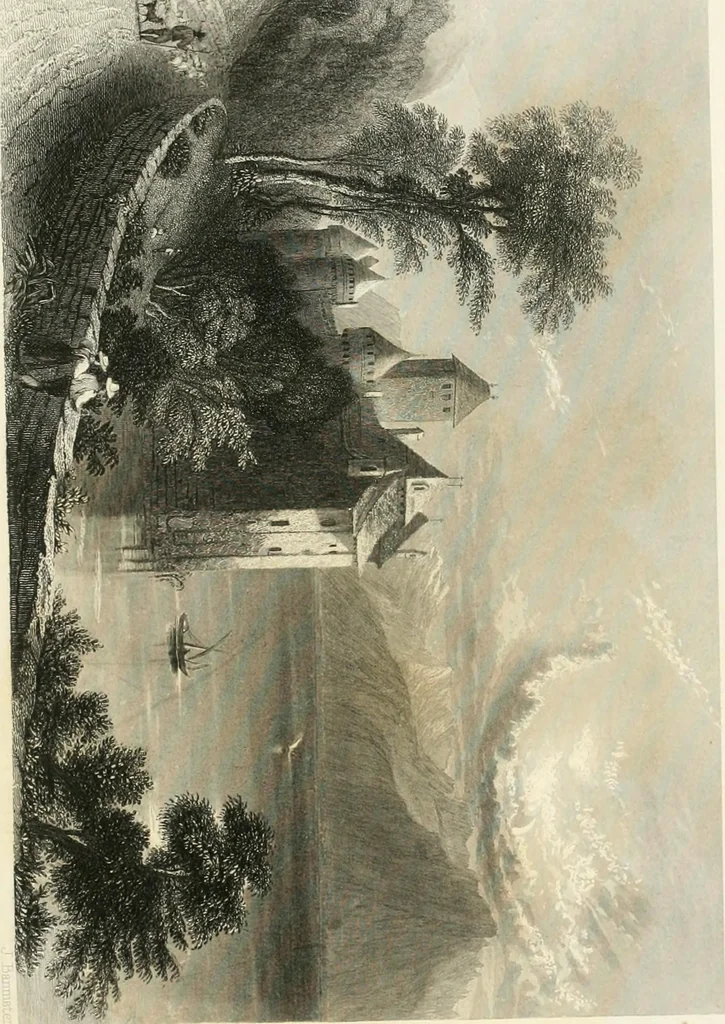 An illustration from Encyclopedia of architecture : a dictionary of the science and practice of architecture, building, carpentry, etc., from the earliest ages to the present time, forming a comprehensive work of reference for the use of architects, builders, carpenters, masons, engineers, students, professional men, and amateurs, 1852, leaf 178