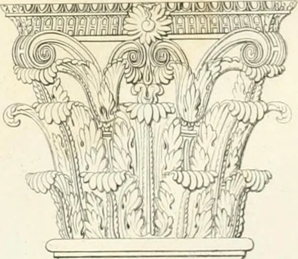An illustration from Encyclopedia of architecture : a dictionary of the science and practice of architecture, building, carpentry, etc., from the earliest ages to the present time, forming a comprehensive work of reference for the use of architects, builders, carpenters, masons, engineers, students, professional men, and amateurs, 1852, leaf 307