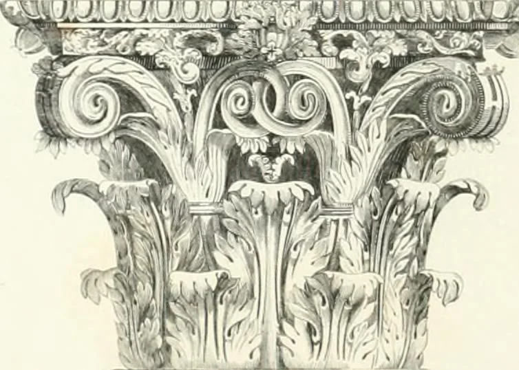 An illustration from Encyclopedia of architecture : a dictionary of the science and practice of architecture, building, carpentry, etc., from the earliest ages to the present time, forming a comprehensive work of reference for the use of architects, builders, carpenters, masons, engineers, students, professional men, and amateurs, 1852, leaf 309