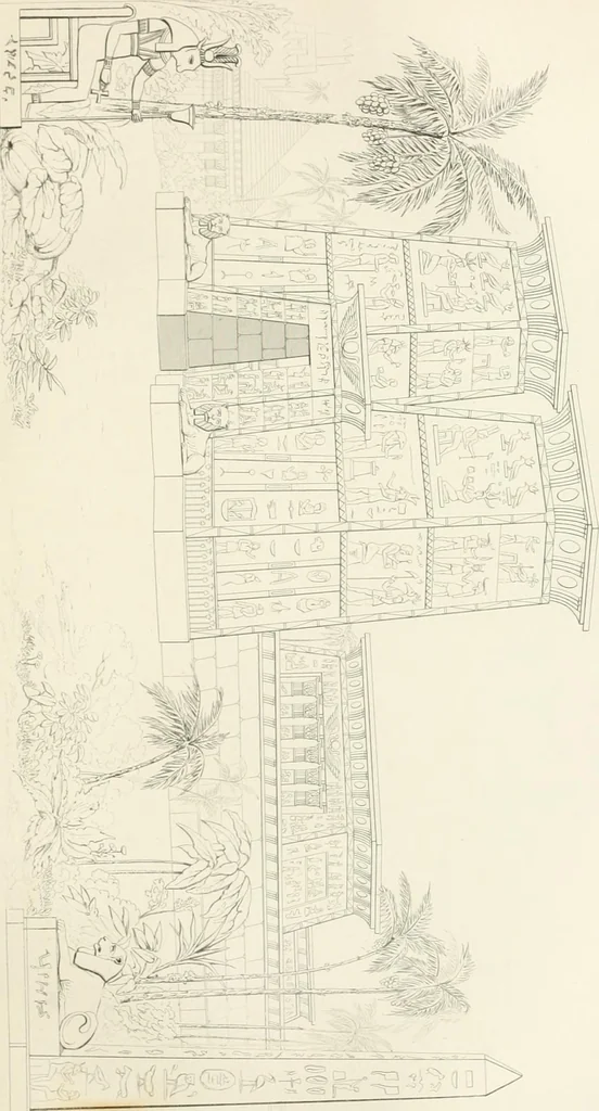 An illustration from Encyclopedia of architecture : a dictionary of the science and practice of architecture, building, carpentry, etc., from the earliest ages to the present time, forming a comprehensive work of reference for the use of architects, builders, carpenters, masons, engineers, students, professional men, and amateurs, 1852, leaf 512