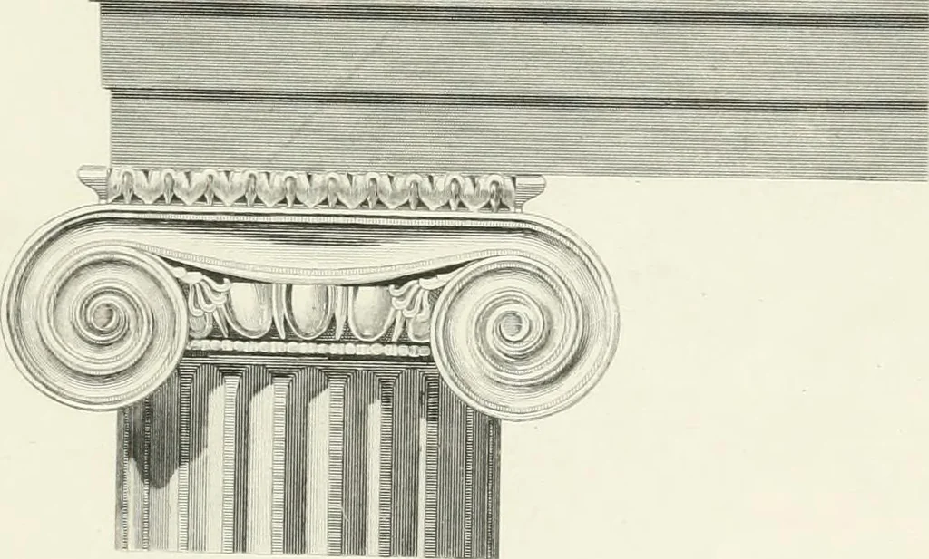 An illustration from Encyclopedia of architecture : a dictionary of the science and practice of architecture, building, carpentry, etc., from the earliest ages to the present time, forming a comprehensive work of reference for the use of architects, builders, carpenters, masons, engineers, students, professional men, and amateurs, 1852, leaf 41