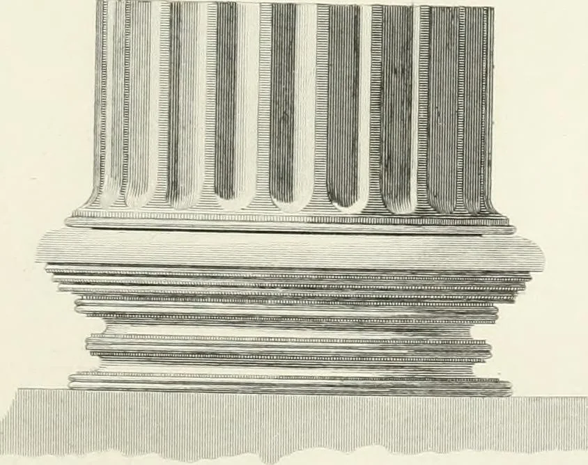 An illustration from Encyclopedia of architecture : a dictionary of the science and practice of architecture, building, carpentry, etc., from the earliest ages to the present time, forming a comprehensive work of reference for the use of architects, builders, carpenters, masons, engineers, students, professional men, and amateurs, 1852, leaf 41