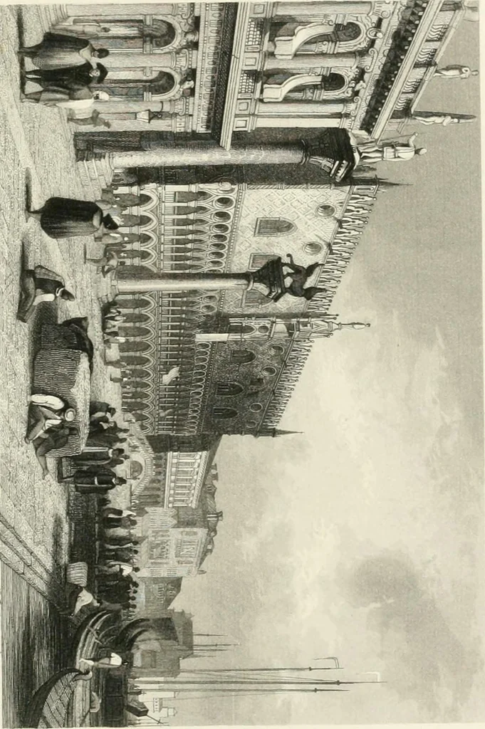 An illustration from Encyclopedia of architecture : a dictionary of the science and practice of architecture, building, carpentry, etc., from the earliest ages to the present time, forming a comprehensive work of reference for the use of architects, builders, carpenters, masons, engineers, students, professional men, and amateurs, 1852, leaf 67