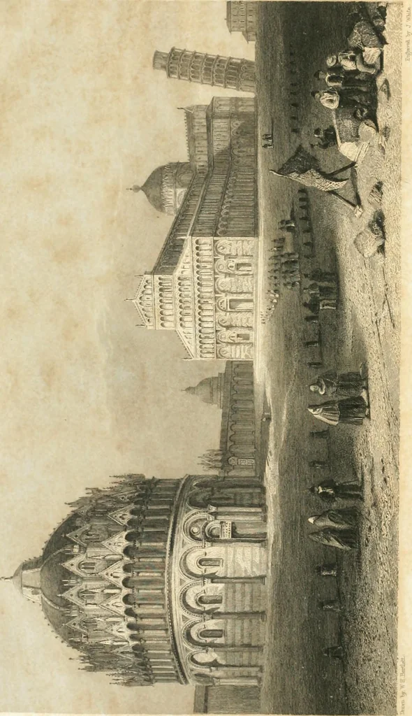An illustration from Encyclopedia of architecture : a dictionary of the science and practice of architecture, building, carpentry, etc., from the earliest ages to the present time, forming a comprehensive work of reference for the use of architects, builders, carpenters, masons, engineers, students, professional men, and amateurs, 1852, leaf 8