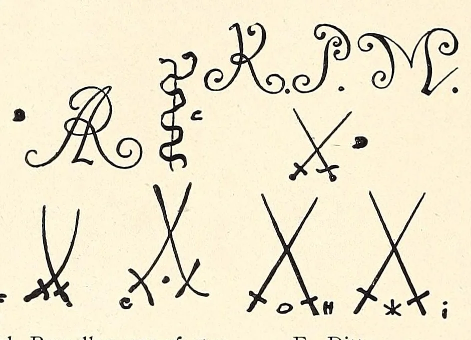 An illustration from The encyclopedia of ceramics, compiled by W. P. Jervis, with much original matter now first published.., 1902, leaf 182