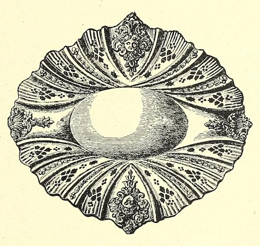An illustration from The encyclopedia of ceramics, compiled by W. P. Jervis, with much original matter now first published.., 1902, leaf 203