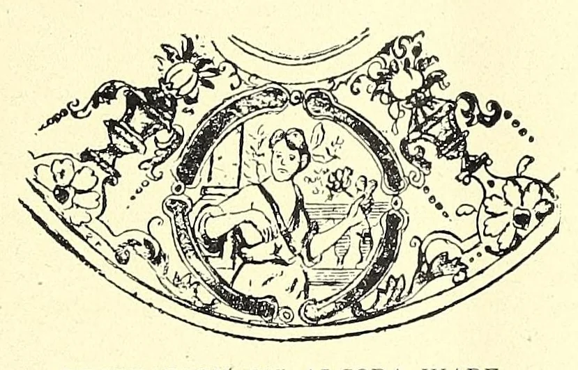An illustration from The encyclopedia of ceramics, compiled by W. P. Jervis, with much original matter now first published.., 1902, leaf 23