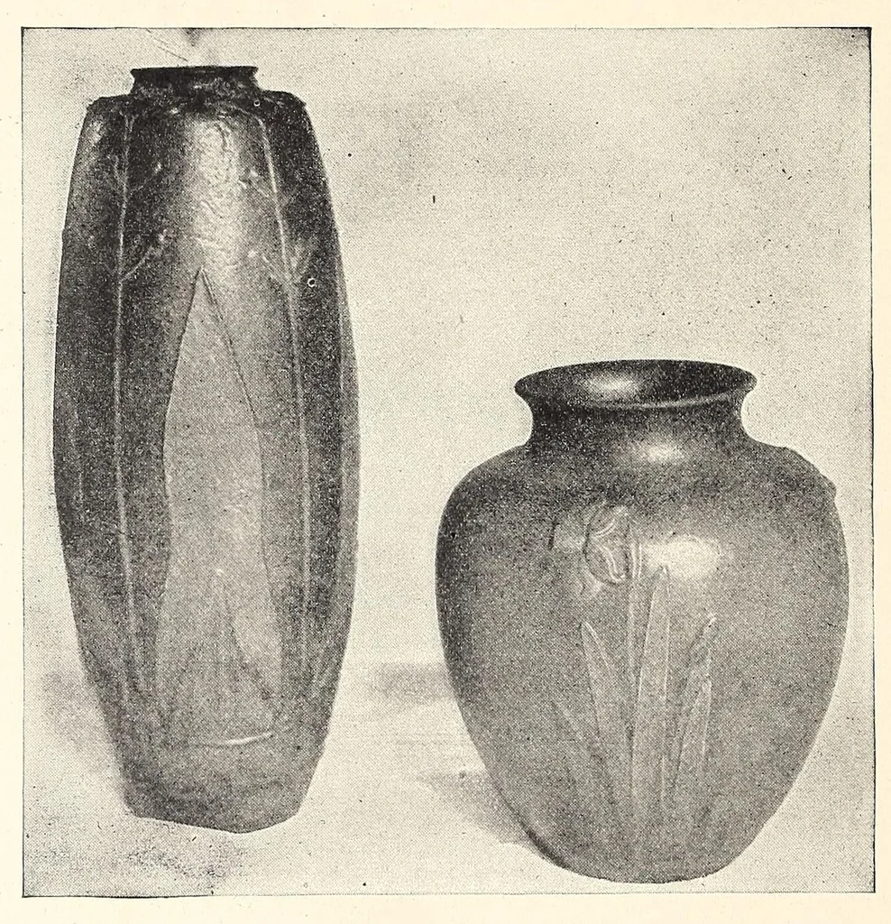 An illustration from The encyclopedia of ceramics, compiled by W. P. Jervis, with much original matter now first published.., 1902, leaf 272