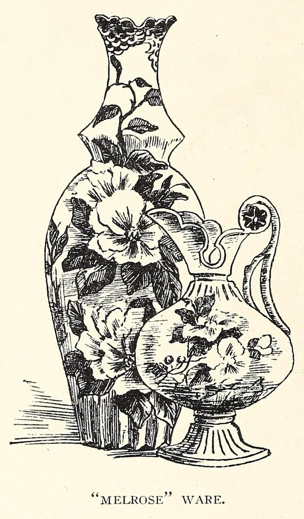 An illustration from The encyclopedia of ceramics, compiled by W. P. Jervis, with much original matter now first published.., 1902, leaf 334
