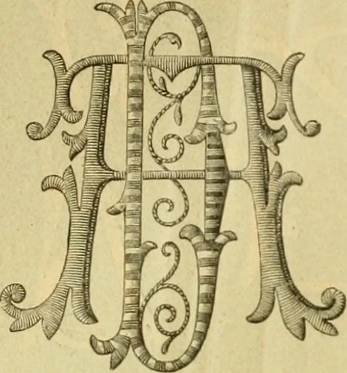An illustration from Encyclopedia of needlework, 1890, leaf 101