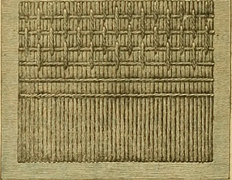 An illustration from Encyclopedia of needlework, 1890, leaf 113
