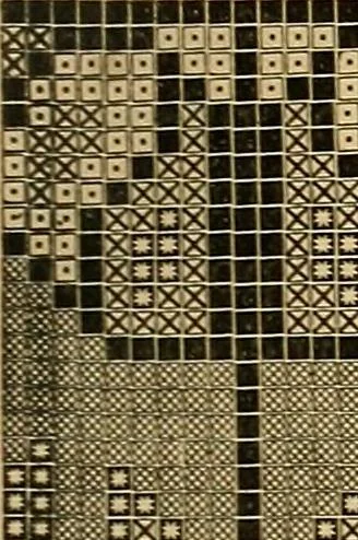 An illustration from Encyclopedia of needlework, 1890, leaf 148