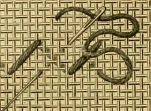 An illustration from Encyclopedia of needlework, 1890, leaf 151