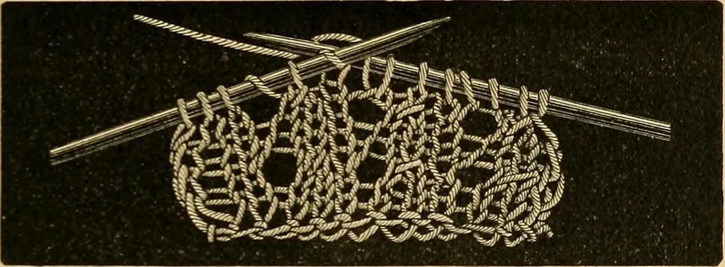 An illustration from Encyclopedia of needlework, 1890, leaf 186