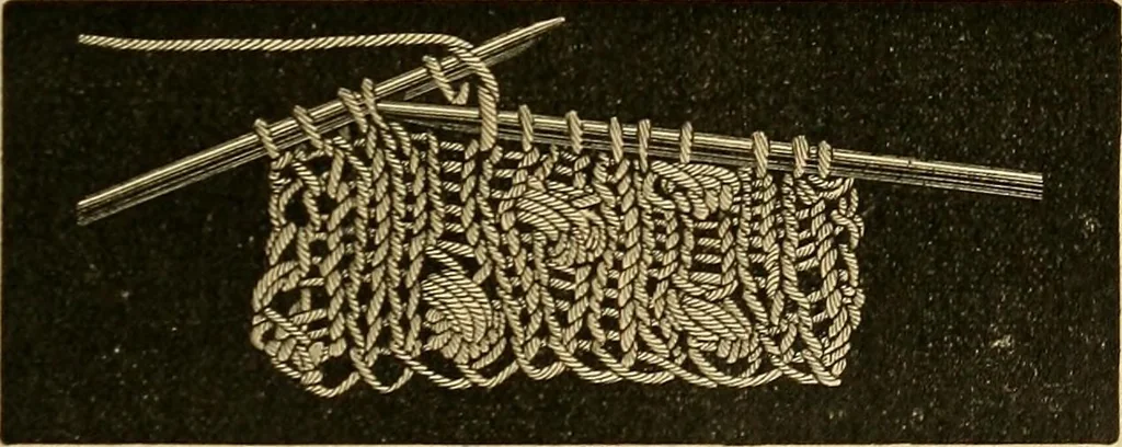 An illustration from Encyclopedia of needlework, 1890, leaf 186