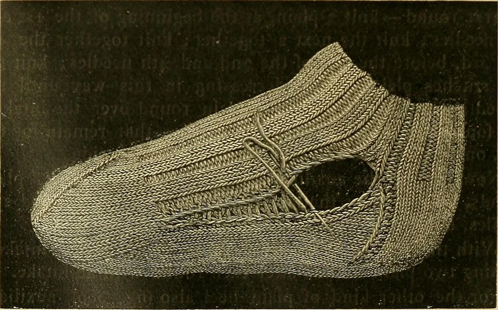 An illustration from Encyclopedia of needlework, 1890, leaf 195