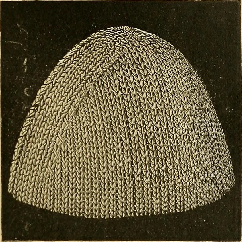 An illustration from Encyclopedia of needlework, 1890, leaf 196
