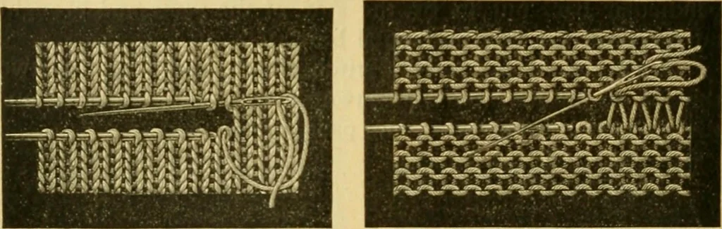 An illustration from Encyclopedia of needlework, 1890, leaf 199