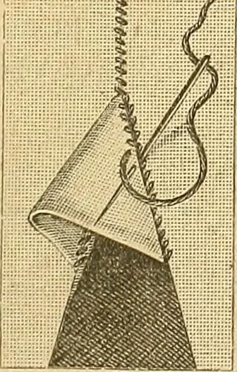 An illustration from Encyclopedia of needlework, 1890, leaf 20