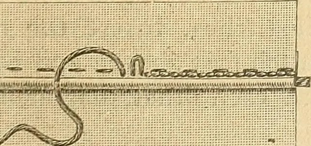 An illustration from Encyclopedia of needlework, 1890, leaf 20