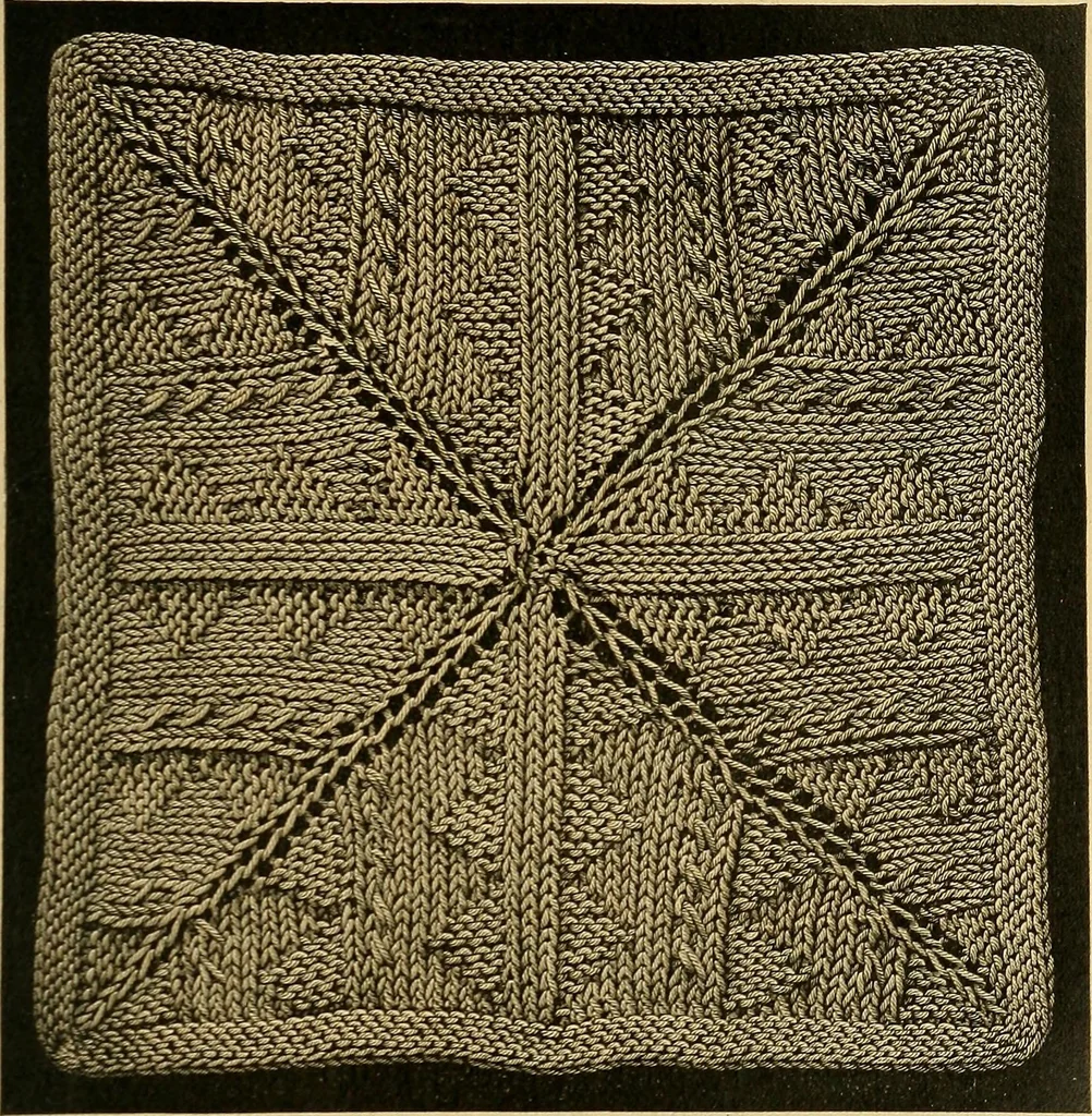 An illustration from Encyclopedia of needlework, 1890, leaf 206
