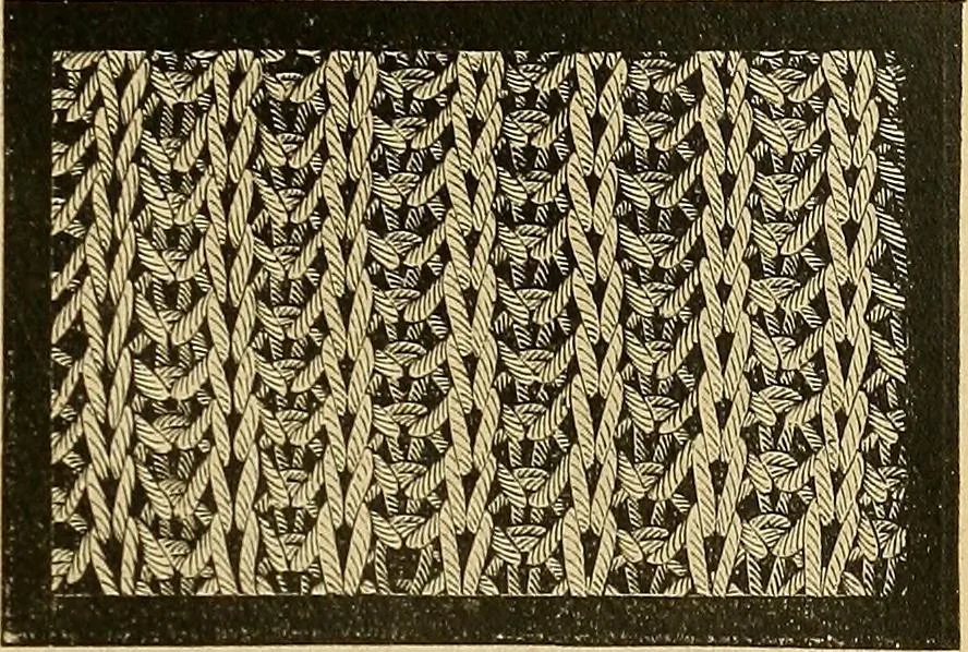 An illustration from Encyclopedia of needlework, 1890, leaf 208