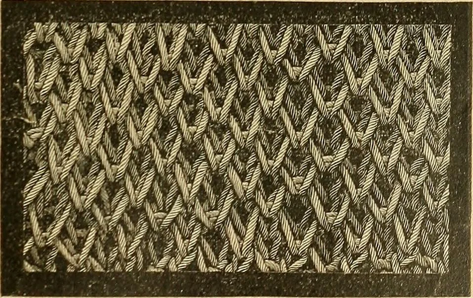An illustration from Encyclopedia of needlework, 1890, leaf 208