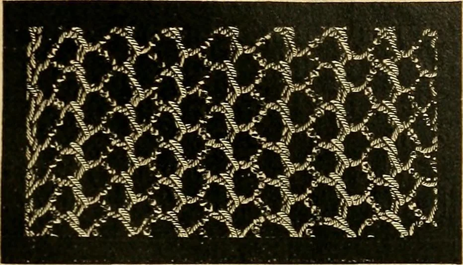 An illustration from Encyclopedia of needlework, 1890, leaf 210