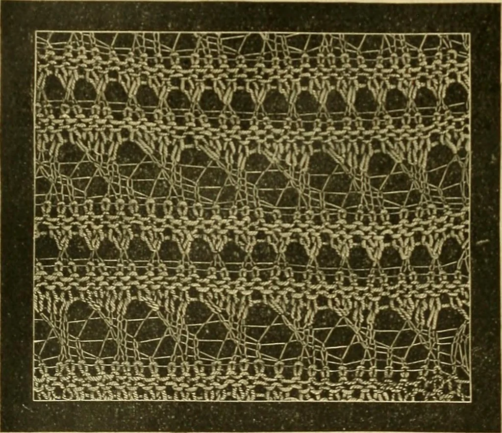 An illustration from Encyclopedia of needlework, 1890, leaf 211