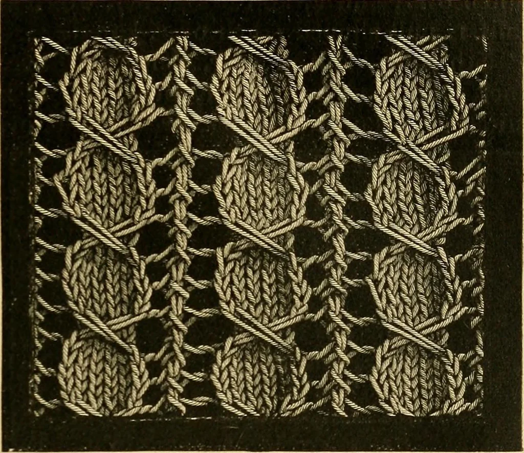 An illustration from Encyclopedia of needlework, 1890, leaf 212