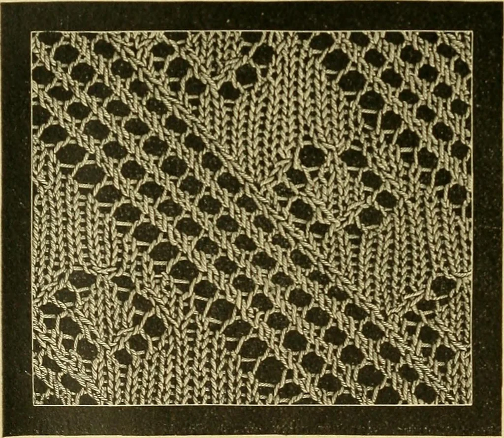 An illustration from Encyclopedia of needlework, 1890, leaf 213