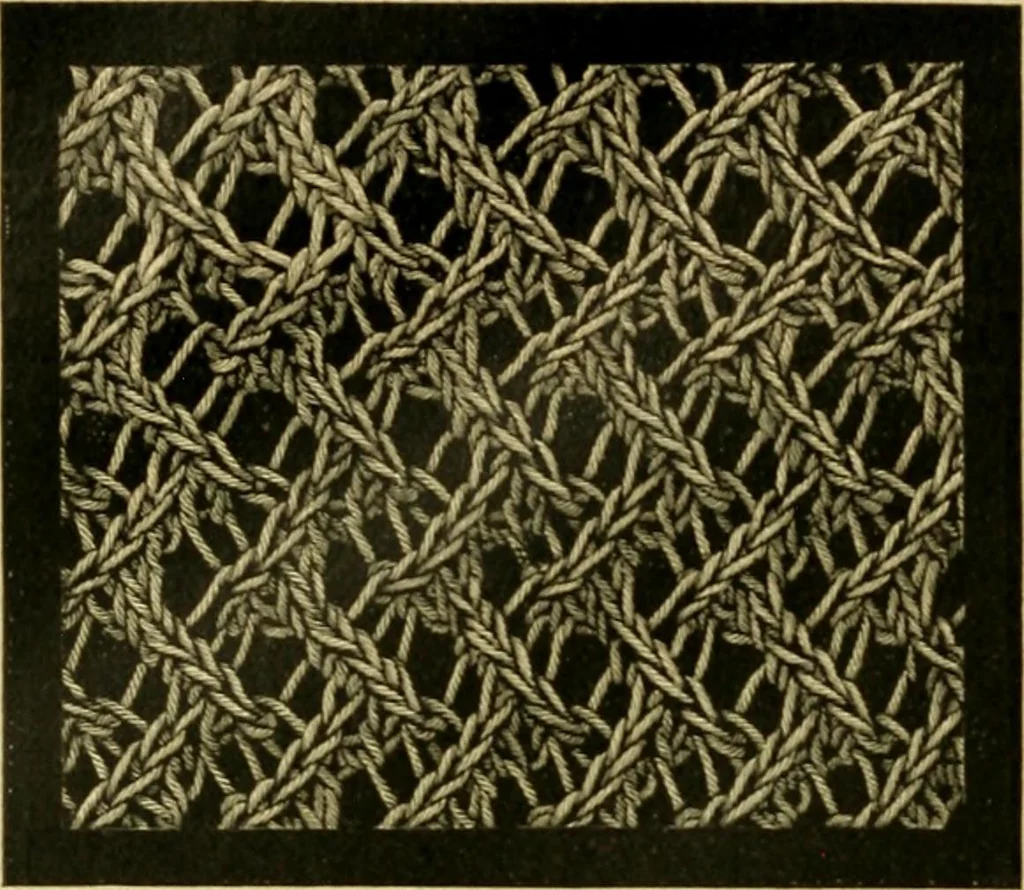 An illustration from Encyclopedia of needlework, 1890, leaf 215