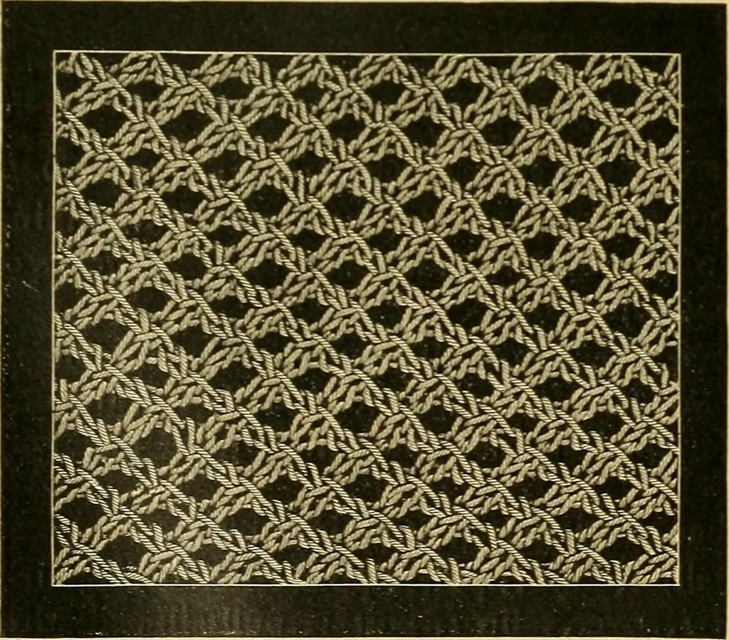 An illustration from Encyclopedia of needlework, 1890, leaf 215