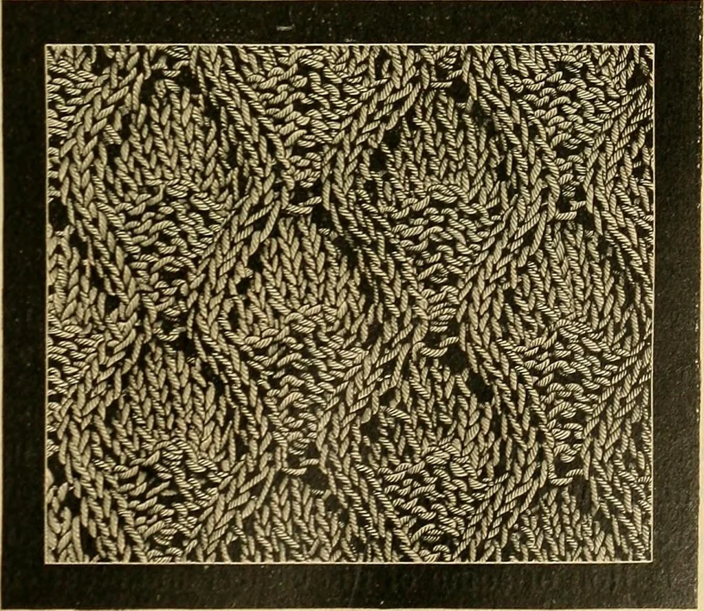 An illustration from Encyclopedia of needlework, 1890, leaf 216