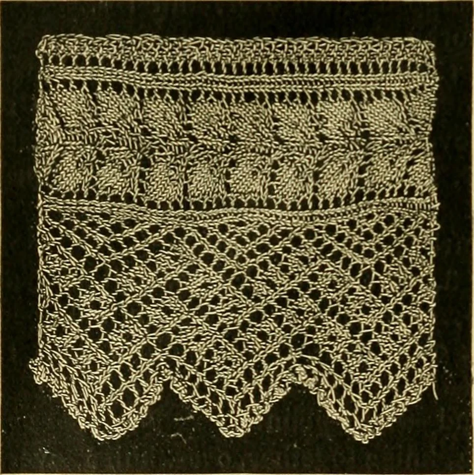 An illustration from Encyclopedia of needlework, 1890, leaf 223