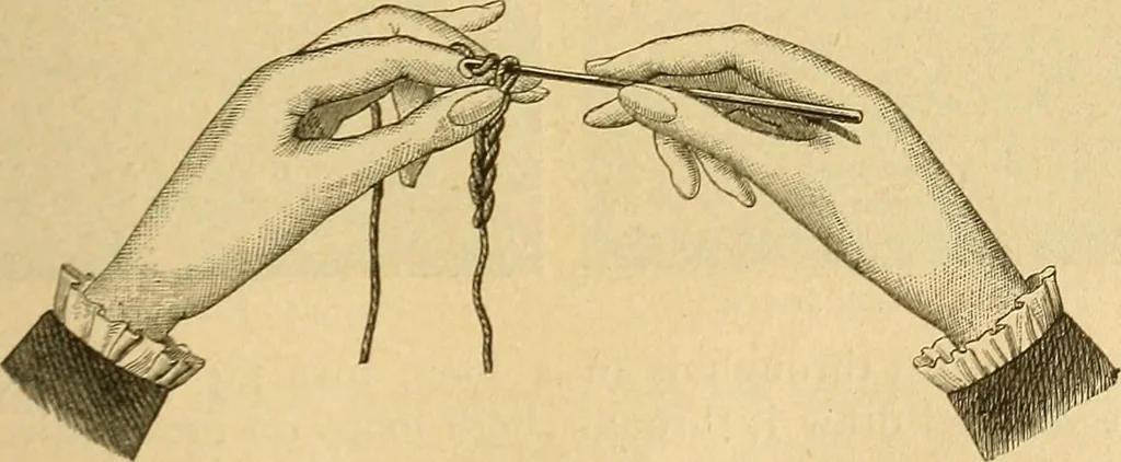 An illustration from Encyclopedia of needlework, 1890, leaf 230