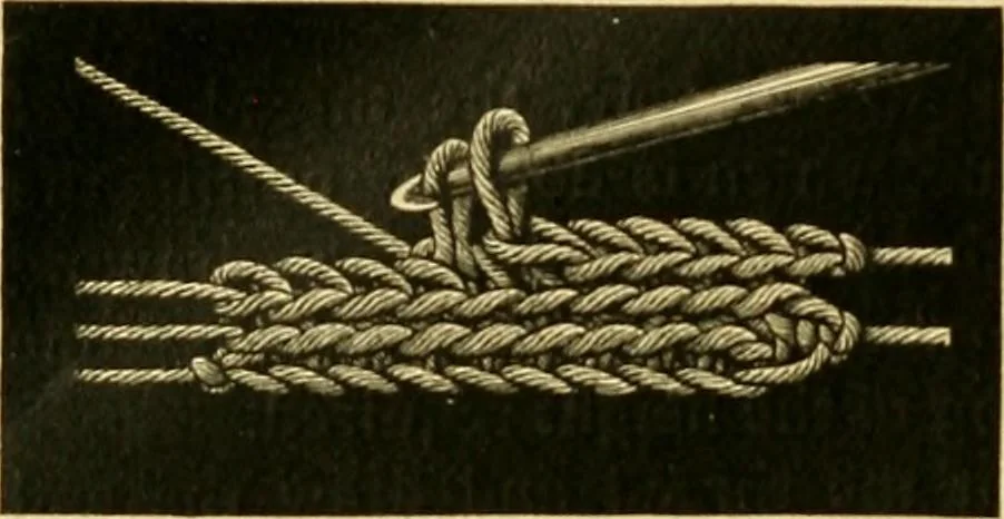 An illustration from Encyclopedia of needlework, 1890, leaf 231