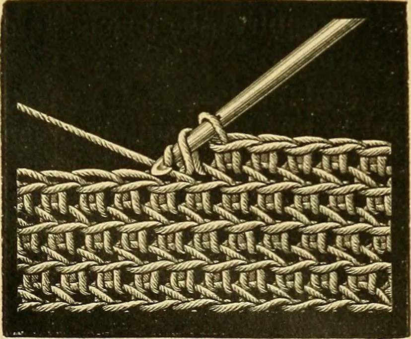 An illustration from Encyclopedia of needlework, 1890, leaf 231