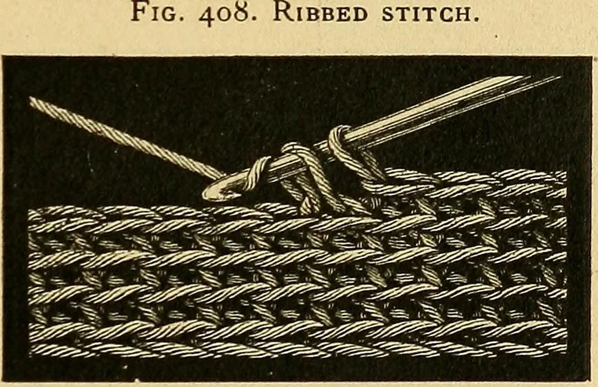 An illustration from Encyclopedia of needlework, 1890, leaf 232