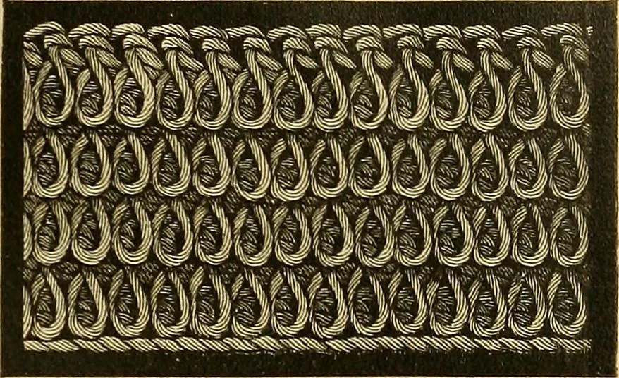 An illustration from Encyclopedia of needlework, 1890, leaf 234