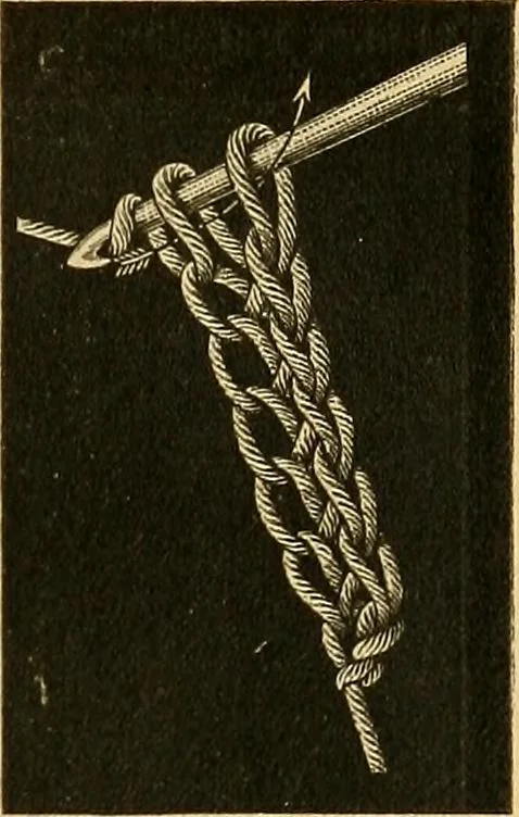 An illustration from Encyclopedia of needlework, 1890, leaf 234
