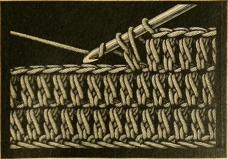 An illustration from Encyclopedia of needlework, 1890, leaf 234
