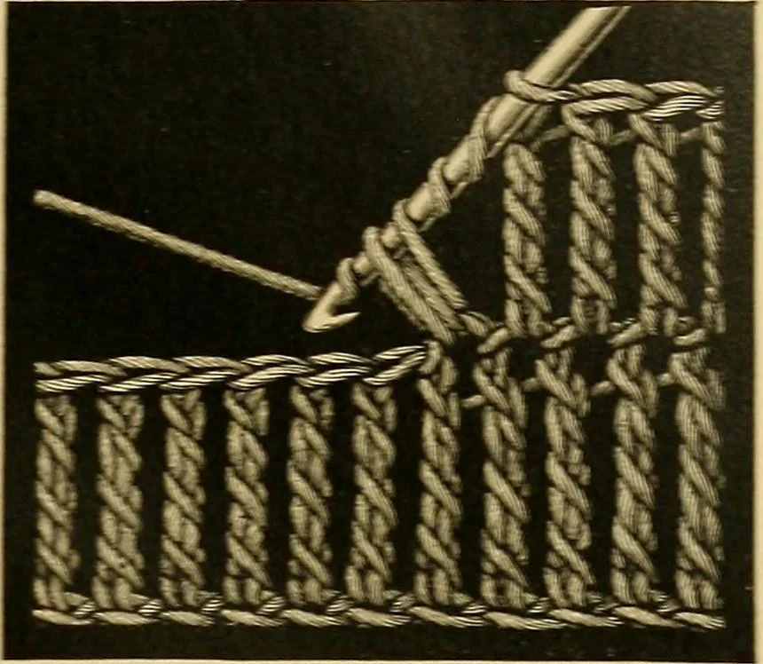An illustration from Encyclopedia of needlework, 1890, leaf 236