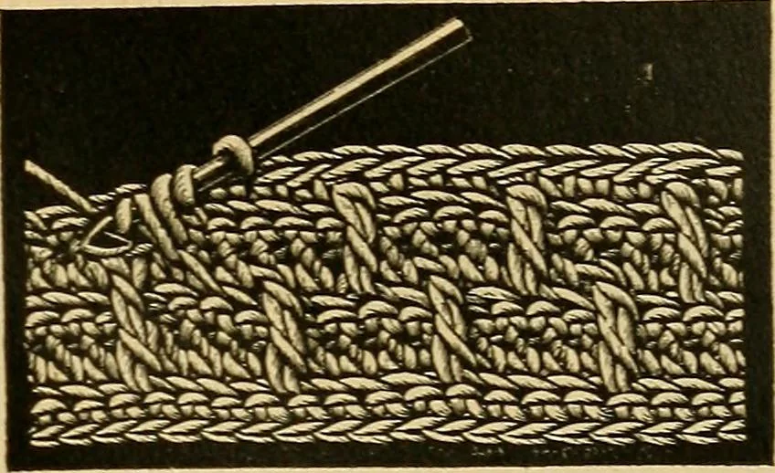 An illustration from Encyclopedia of needlework, 1890, leaf 240